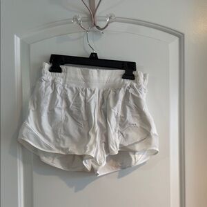 White Athletic Shorts